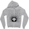 headphones Zipper Hoodie