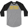 the wolf of wall str 3/4 Sleeve Shirt