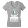 I Am Cat Actually In A Very Commited Relationship Women's V-Neck T-Shirt