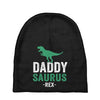 Daddysaurus Baby Beanies