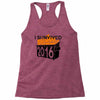 2016 dumpster fire Racerback Tank