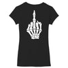 Flipping Someone Off Women's V-Neck T-Shirt