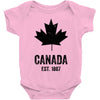 Canada Established 1867 Baby Bodysuit