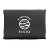 never forget pluto the planet Accessory Pouches