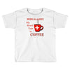 coffee lovers medical alert Toddler T-shirt