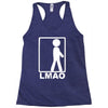 lmao laughing Racerback Tank