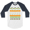 halloween ugly sweater tn featured 3/4 Sleeve Shirt