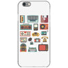 vintage electronic retro technology iPhone 6/6s Case