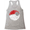 pokeball death star Racerback Tank