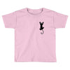 Cat Pocket Toddler T-shirt