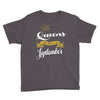 queens are born in september Youth Tee