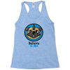 believe in pugcorns Racerback Tank