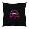 night shades Throw Pillow