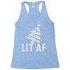 lit af Racerback Tank