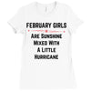 February girls Ladies Fitted T-Shirt