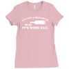 it's not a hangover it's wine flu Ladies Fitted T-Shirt