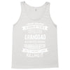 Super Cool Granddad Of A Freaking Awesome Granddaughter Tank Top