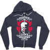 pennywise clown college Zipper Hoodie