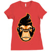 monkey cool Ladies Fitted T-Shirt