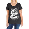 burton's imaginary friends Ladies Curvy T-Shirt