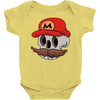 mario skull Baby Onesie