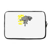 make your mark dog Laptop sleeve