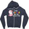 My Unicorn Ate My Homework Zipper Hoodie