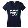 dollar dorks Women's V-Neck T-Shirt