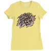 eat your heart out zombie run Ladies Fitted T-Shirt