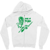 zombie bro Zipper Hoodie