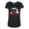space cat's Maternity Scoop Neck T-shirt