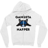 gangsta napper Zipper Hoodie