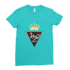 the king is back Ladies Fitted T-Shirt