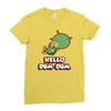 dum dum gazoo Ladies Fitted T-Shirt
