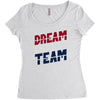 dream team Women's Triblend Scoop T-shirt