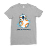 this is how i roll Ladies Fitted T-Shirt