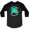 an elephant never cares 3/4 Sleeve Shirt