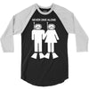 never dive alone scuba diving 3/4 Sleeve Shirt