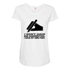 i have my own font Maternity Scoop Neck T-shirt