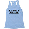 kuwait negative Racerback Tank