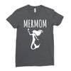 mermaid mom Ladies Fitted T-Shirt