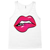 sexy lip biting Tank Top