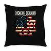 Breaking Throw Pillow