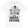 You Cant Scare Me I am Biker Father T-Shirt