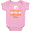 michigan girl Baby Bodysuit