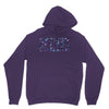 santa colorful glitter Unisex Hoodie