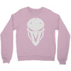 minimalist reaper mask Crewneck Sweatshirt