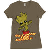 get into the groot! Ladies Fitted T-Shirt