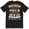 Super Cool Mother In Law Of A Freaking Awesome Son In Law T-Shirt