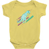ask me about dinosaurs Baby Bodysuit